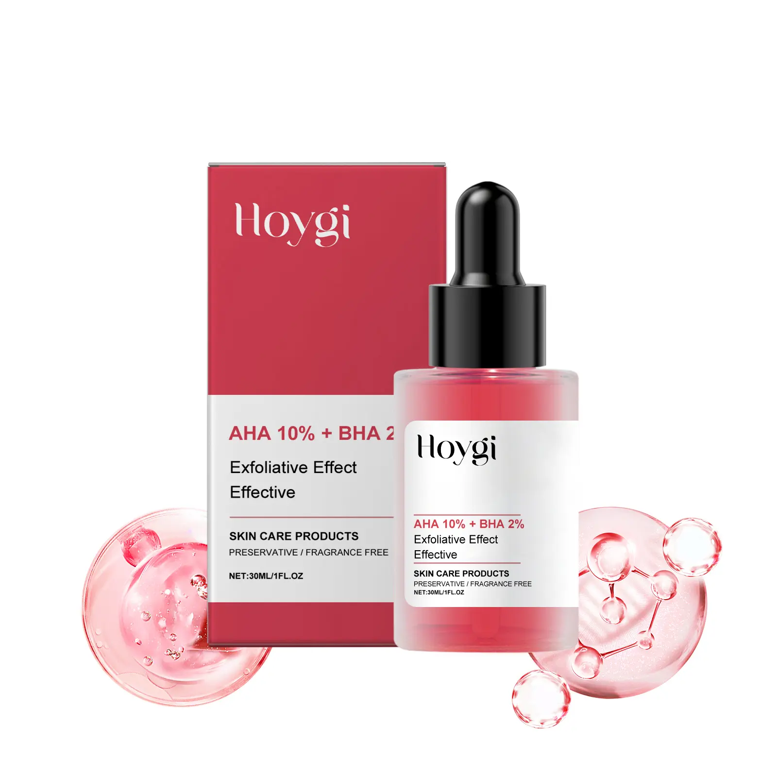Hydrating and Brightening Serum – repairs the skin barrier; formulated with salicylic acid, glycerin, and Vitamin E (tocopherol); a moisturizing facial serum for a radiant, luminous complexion (30ml / 1 fl. oz.).