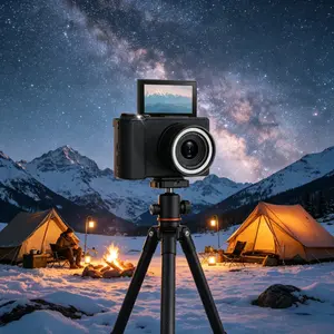 Digital Camera for Photography with Fill Light, 4K Vlogging Camera, 16X Digital Zoom Compact Cameras, 48MP Vlogging Camera with 32GB Card, Point and Shoot Digital Cameras