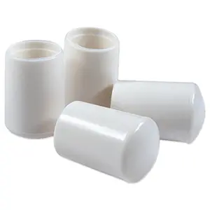 Richelieu America  0.75 in. TruGuard Vinyl Leg Tip, White - Pack of 4