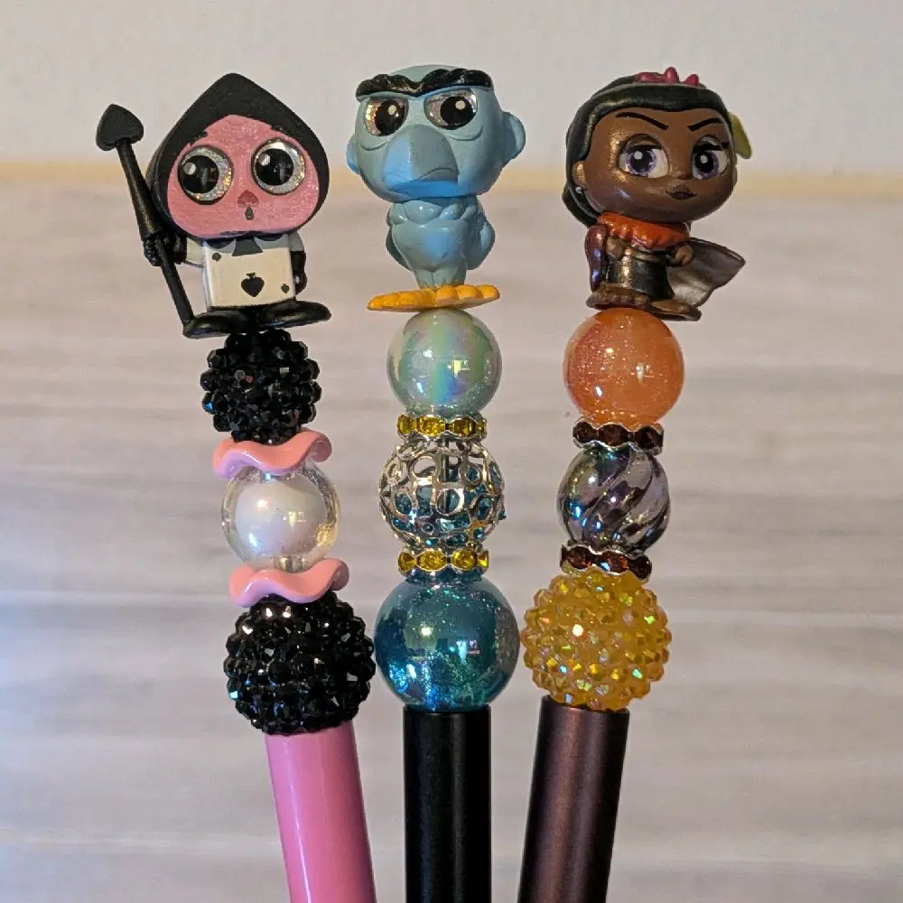 Vharacter 3 Pen Bundle - $12 Each, $30 Total, Includes 3 Character Figures with Unique Designs