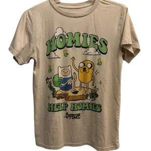 Adventure Time Finn Jake T-Shirt – Cute Cartoon Trio Graphic Tee – Funny Vintage Unisex Cotton Shirt - Vintage Graphic Tee – Unisex Menswear & Womenswear – Streetwear Tops – Casual Cotton Crewneck Shortsleeve T-shirt