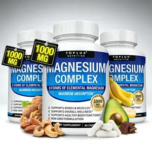 Toplux Magnesium Complex 8 Essential Magnesium Supplement 1000mg