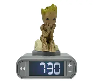 Lexibook Groot Nightlight Alarm Clock with Sounds Lexibook Groot Nightlight Alarm Clock with Sounds