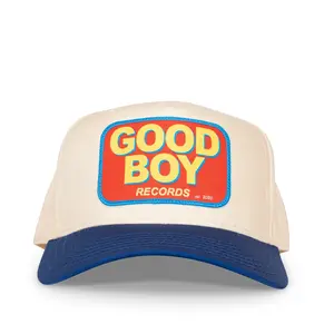 Good Boy Patch Hat (BLUE) - GOOD BOY RECORDS