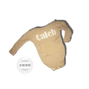 Custom Knit Onesie