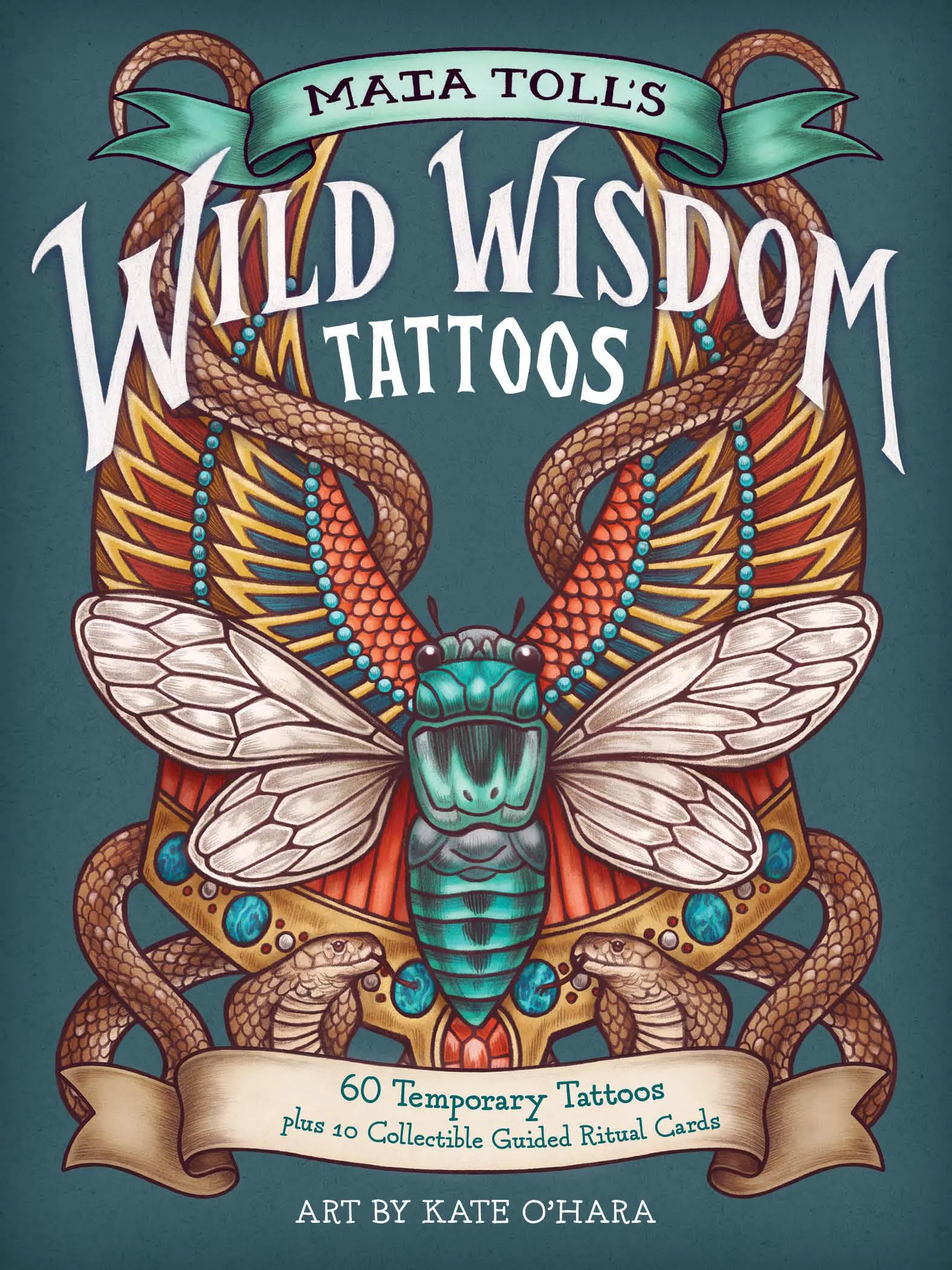 Maia Toll's Wild Wisdom Tattoos by Maia Toll [Paperback Book]