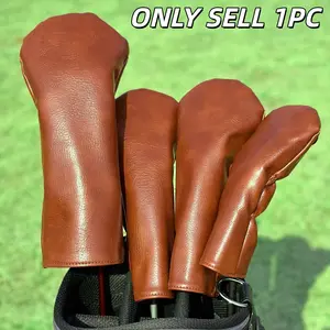 Vintage-Style No. 1 Driver Cover, Premium Textured Golf Head Cover, Durable & Stylish Design, Perfect Gift for Golfer, Golf Accessory