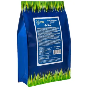 Supply Solutions 4-3-2 Nutri-Proganic Pellets Fertilizer - Ideal for Vegetable Garden, Fruit trees and House Plants - All Purpose Chicken Manure Fertilizer for Indoor and Outdoor Variety of Food Crops