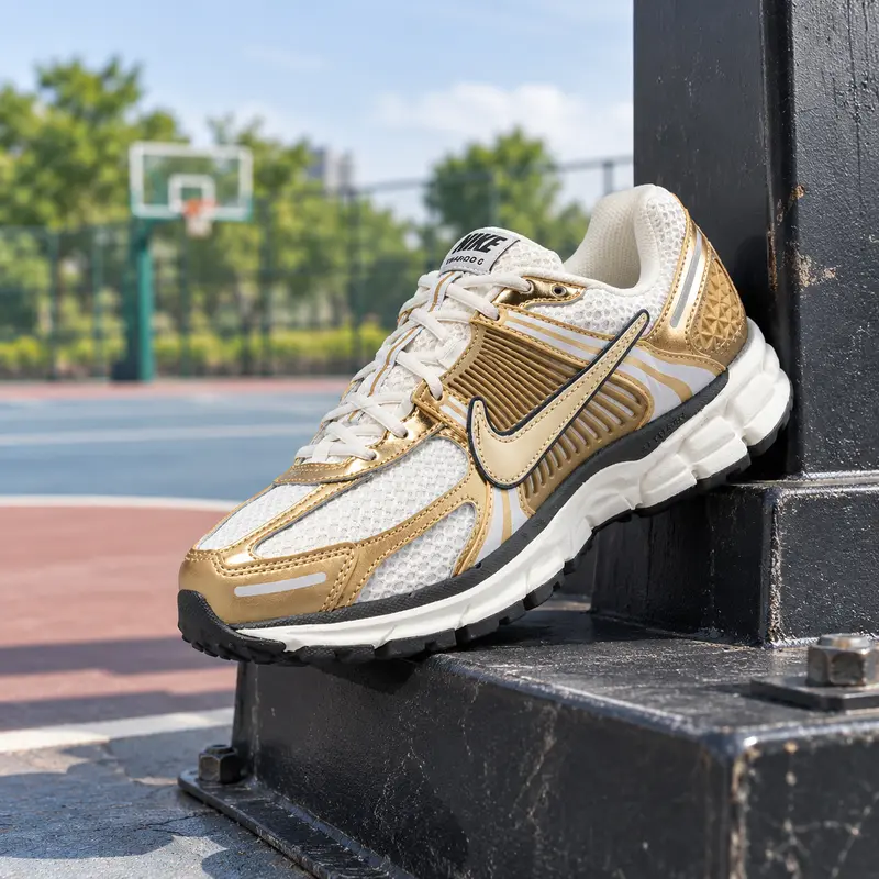 Nike Zoom Vomero 5 Metallic Gold (Women's) HF7723-001 New