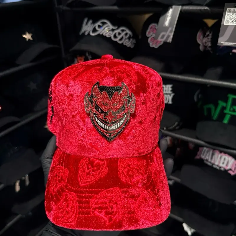 Ch Hats - Red Color Fashion Headwear for Daily Wear