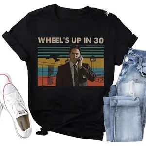 Criminal Minds Spencer Reid Vintage Graphic T-Shirt – Wheels Up in 30 Retro Unisex Tee