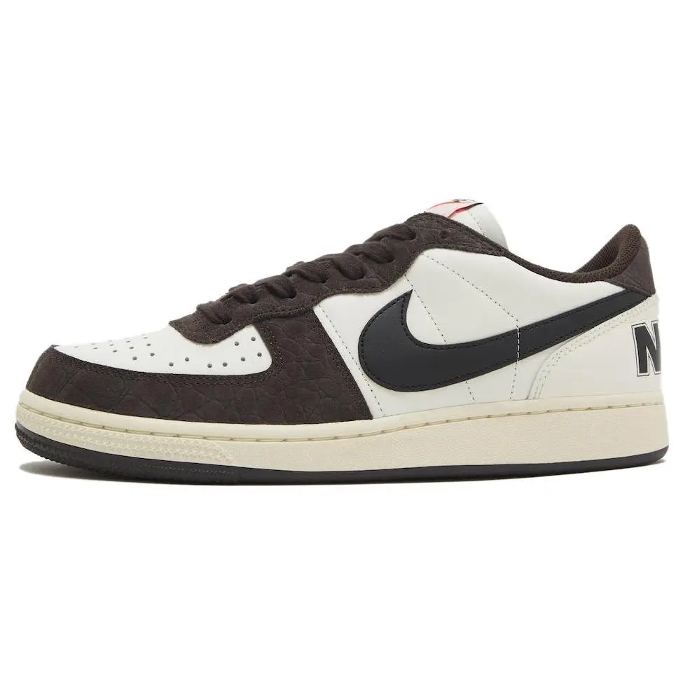 Nike Terminator Low Brown Croc Velvet Skate Shoes Unisex FN7815-200