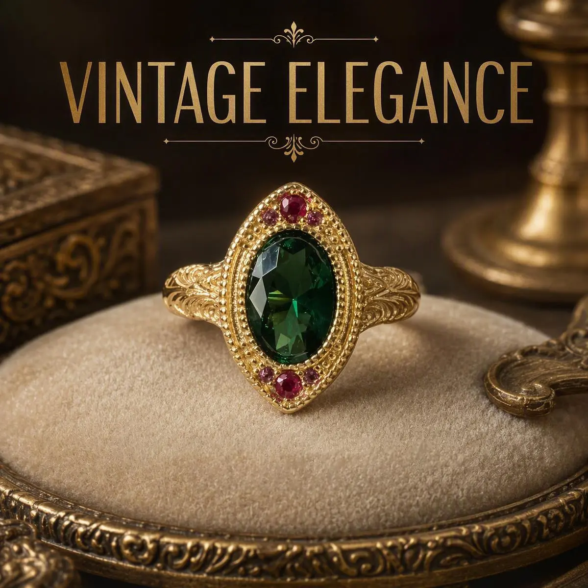 Vintage Victorian Heirloom-Style Rings - Formal Event Jewelry, Wedding & Engagement-Style Pieces, Gift for Women