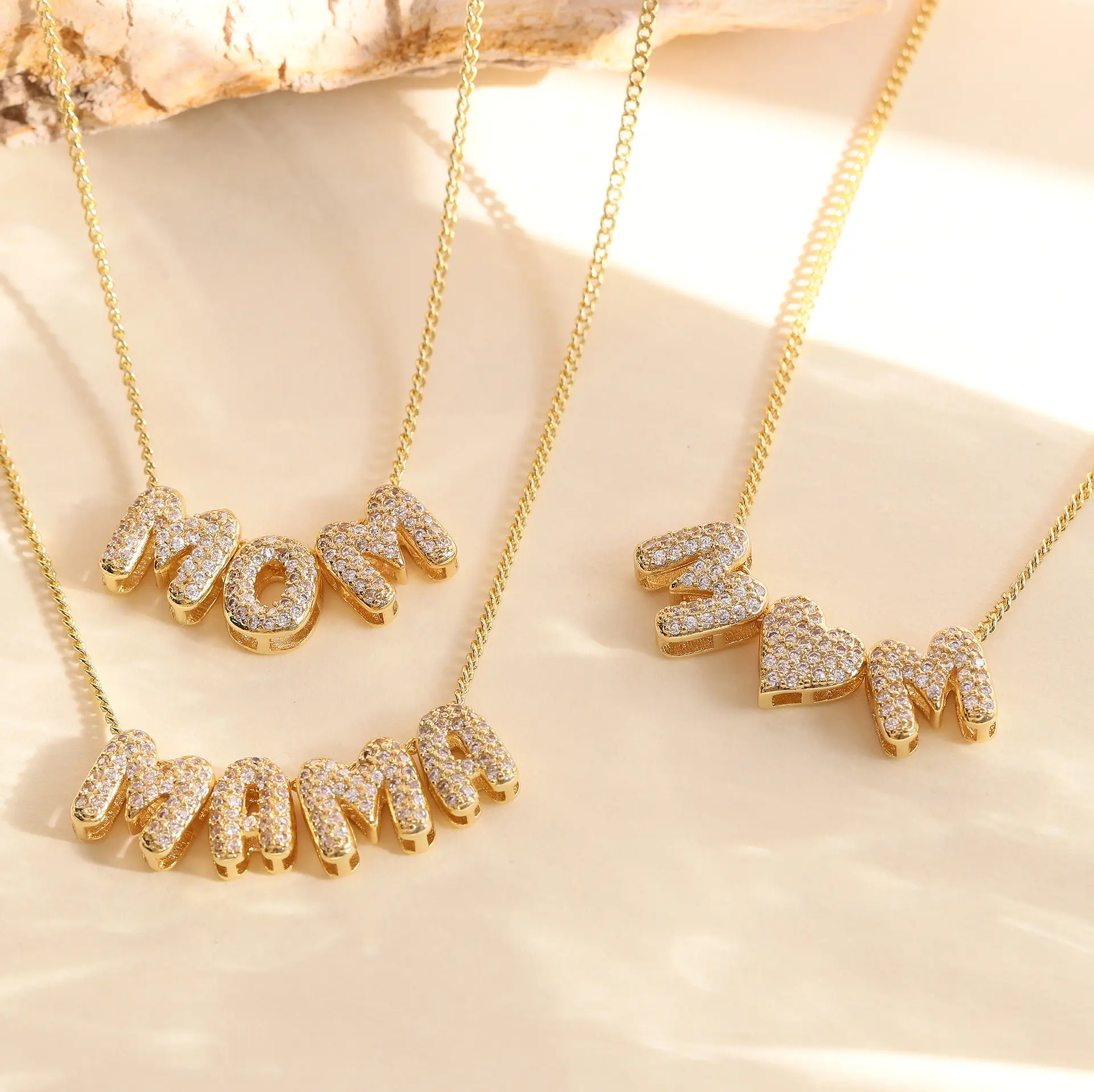 Custom Initial Name Necklaces for Women, Personalized Stacking Jewelry, Wear as a Bracelet, Meaningful Gifts, Initial Necklaces, Custom Jewelry, Letters, Personalized Jewelry