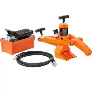 VEVOR Hydraulic Bead Breaker, 1000 PSI Tire Bead Breaker with Metal Foot Pump, Heavy-duty Steel Bead Breaker Tool for Tractors, Trucks, Buses, Lawn Mowers, ATVs