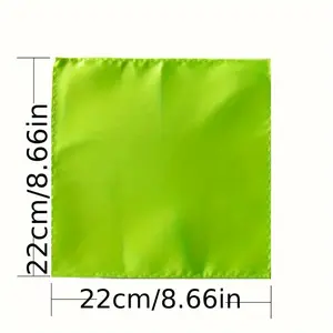 25 Colors Suit Solid Color Square Scarf, Men's Pocket Scarf, Monochrome Square Scarf, Suitable for Speeches, Evening Parties, Various Holiday Activities, Handkerchief for Gifts. Ideal Choice