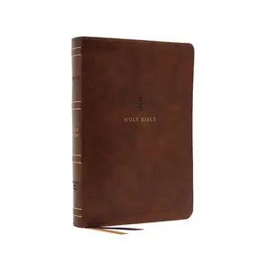 NRSV, Catholic Bible, Thinline Edition, Leathersoft, Brown, Comfort Print: Holy Bible by Catholic Bible Press [Leathersoft Book]