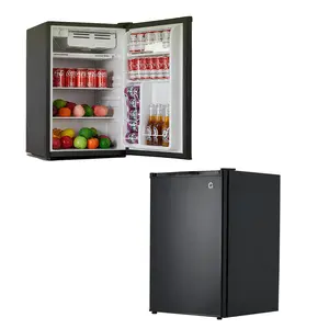 【GARVEE】Compact Refrigerator, Single Door Mini Fridge, Ultra-Quiet Operation, Adjustable Thermostat, Reversible Door, Space-Saving Small Refrigerator for Dorm, Office, Bedroom, Kitchen, Bar