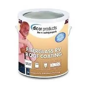 Dicor  1 gal Fiberglass RV Roof Coating