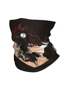 Brown Steampunk Brown Steampunk Men Fashionable and Versatile Printed Headscarf Scarf Head Wrap Breathable and Sun Resistant Suitable for Daily Wear and Outdoor Travel