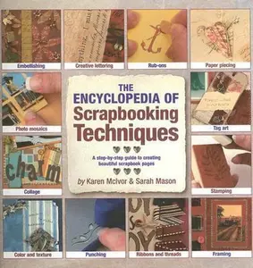 USED Book - The Encyclopedia Of Scrapbooking by Alicia Tucker (Hardcover) - english