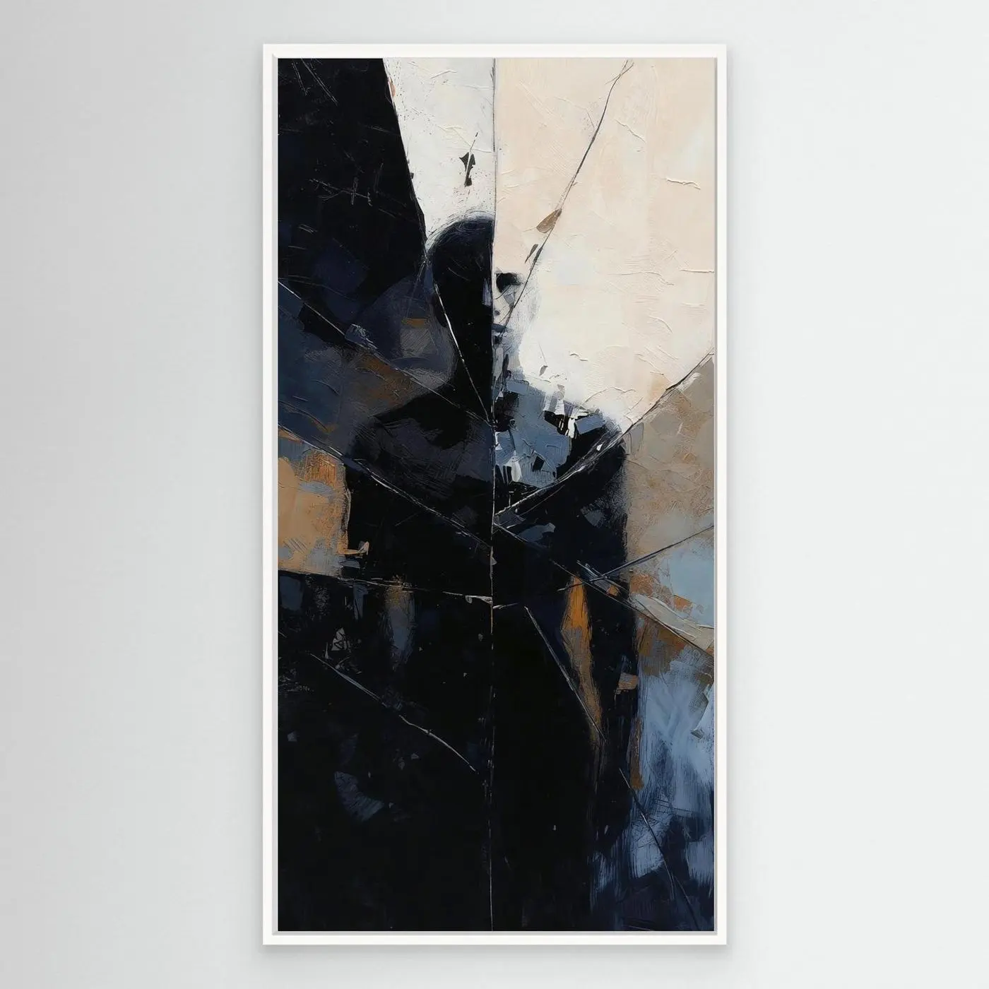 Fractured Silence – Mental Health Wall Art