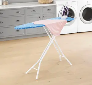 Whitmor 4-Leg Ironing Board - Blue Household Ironing Accessory for Home Use
