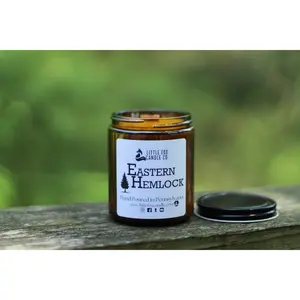 Eastern Hemlock Wooden Wick Candle