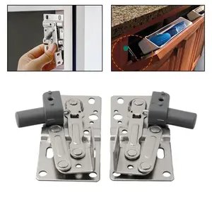 1 Pair  Flip Out Tray Hinges Versatile Accessory  Hinges