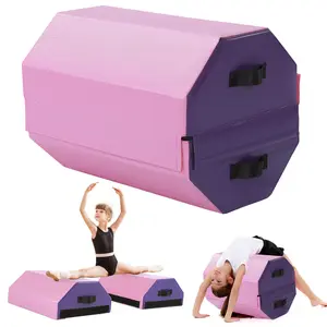 HOMBYS Detachable Gymnastics Octagon Mat – Tumbling Trainer for Backbends, Rolls & Home Practicerade