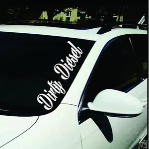 Dirty Diesel Side Banner Decal Sticker Trucks Dirty Diesel Side Banner Decal Sticker Trucks