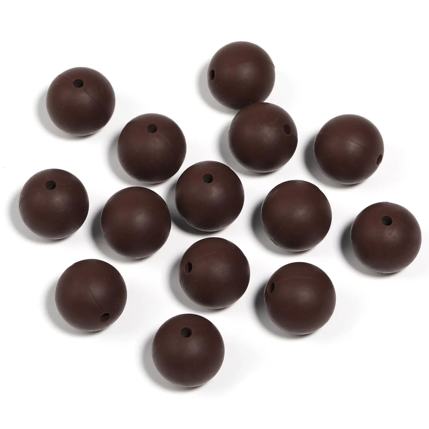 YM378005 Coffee color 50pcs 15mm