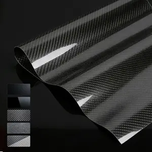 New 2026 Carbon Fiber Car Body Film 3D 4D 5D 6DVinyl Wrap Matte Accessories Glossy Black Sticker Auto Foil Cover Covering Decoration car decoration accessoriess