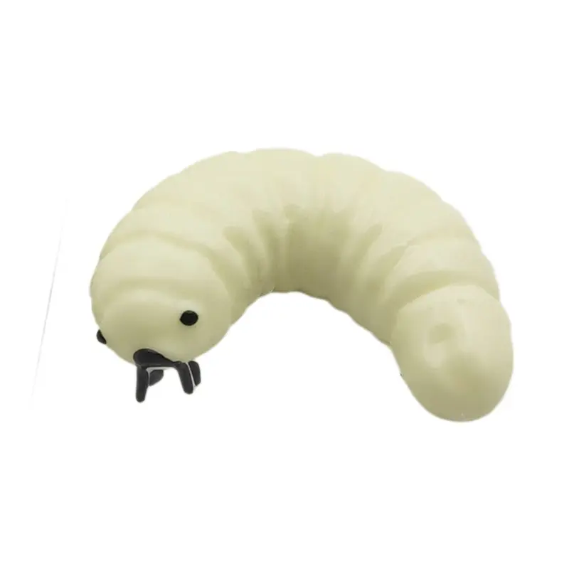 Kawaii Caterpillar Squishy Fidget Toy | Slow Rebound Soft Squeeze Ball for Anxiety Relief & Prank Fun  ideal day party favor gift