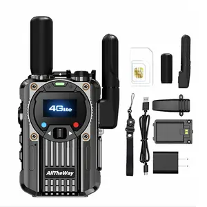 M66 Global Unlimited RangeCommunicator-4G Real-Time VoiceCommunication, Outdoor Two-WayRadio, FM Radio, USB Fast Charging