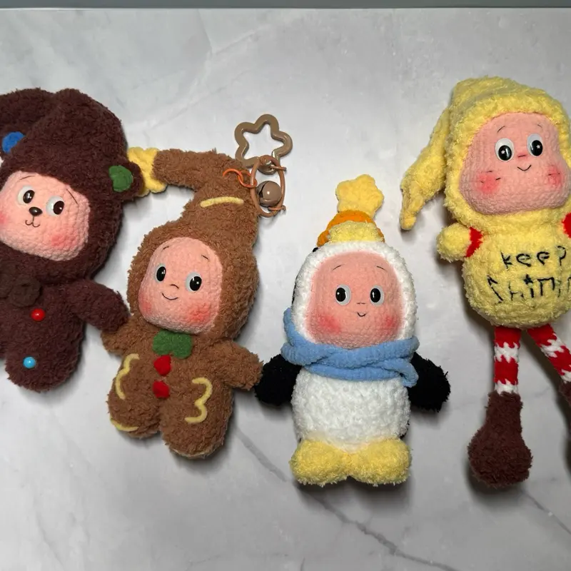 Handmade Crochet Keychain Twinkle Twinkle Dolls