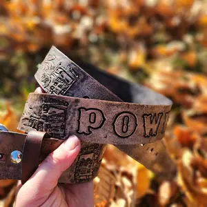 Custom Leather Belt for Men Women or Kids- Handmade Leather Belt