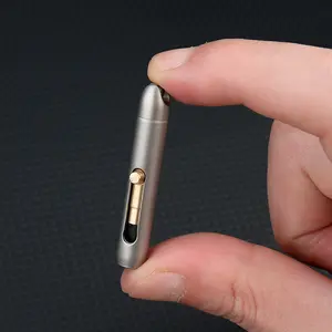 Retractable Eternal Pen No Sharpening Needed Portable Pencil Pendant Emergency Writing Pocket Pen