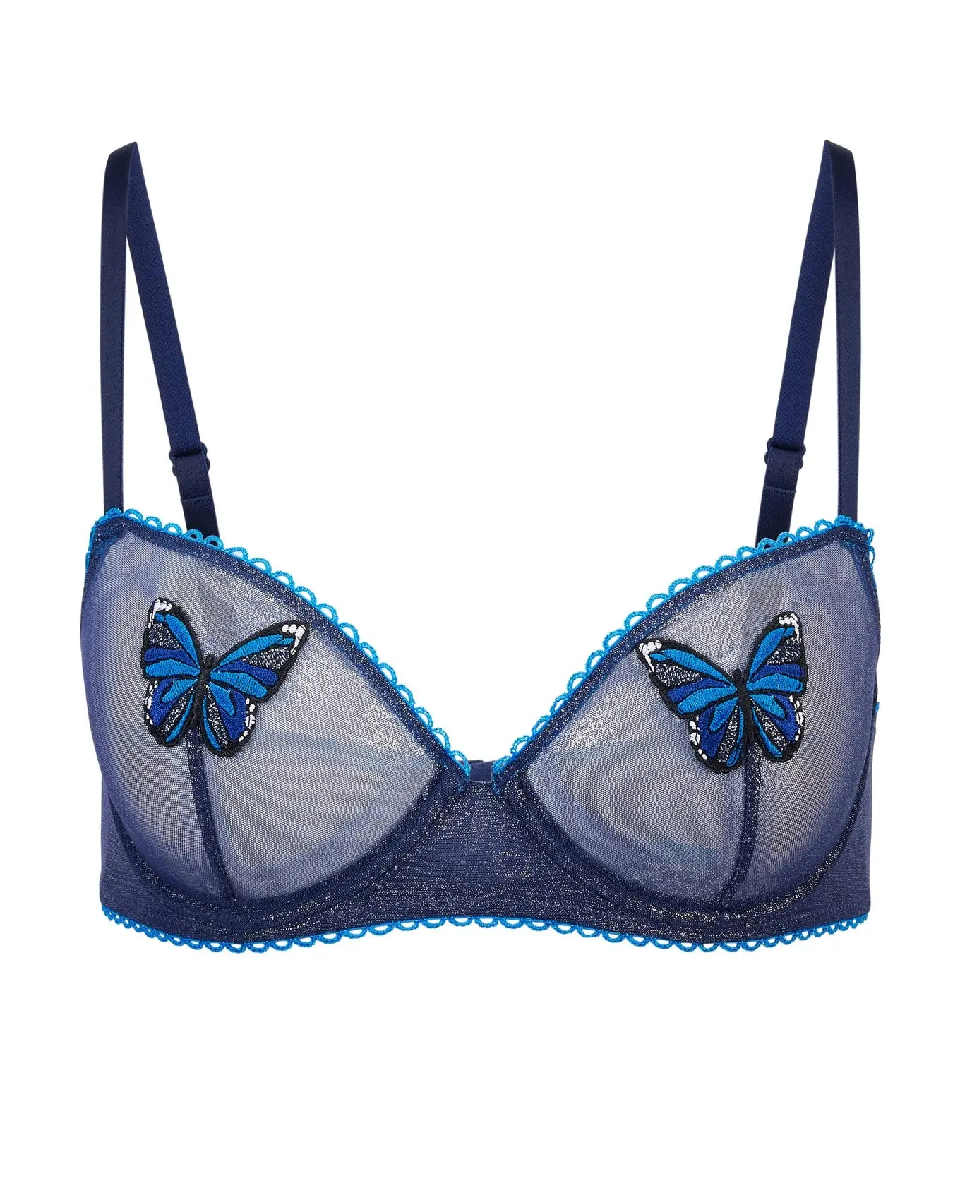 Alyshia Animal Blue 2 Bra