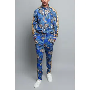 Royal Floral Tiger Track Suit