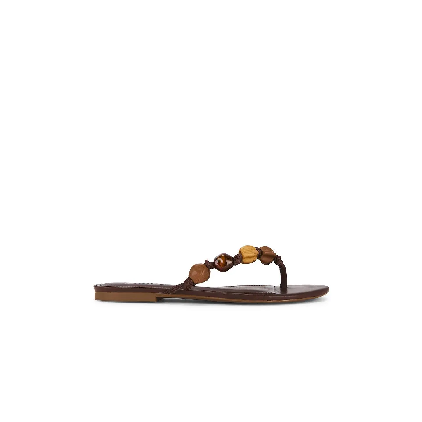 Schutz x REVOLVE Sapphire Sandal in Root Brown