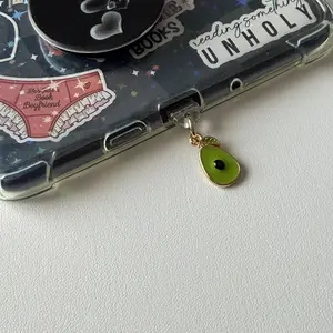 Dust Plug Avocado Charm for USB-C Devices
