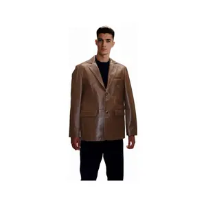 Barya New York Men's leather Blazer Jacket