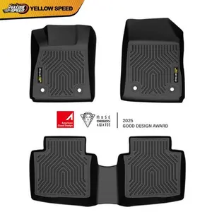 TPE All Weather Floor Mats Liners Set Fits Chevy Impala 2014-2020 1st & 2nd Rows
