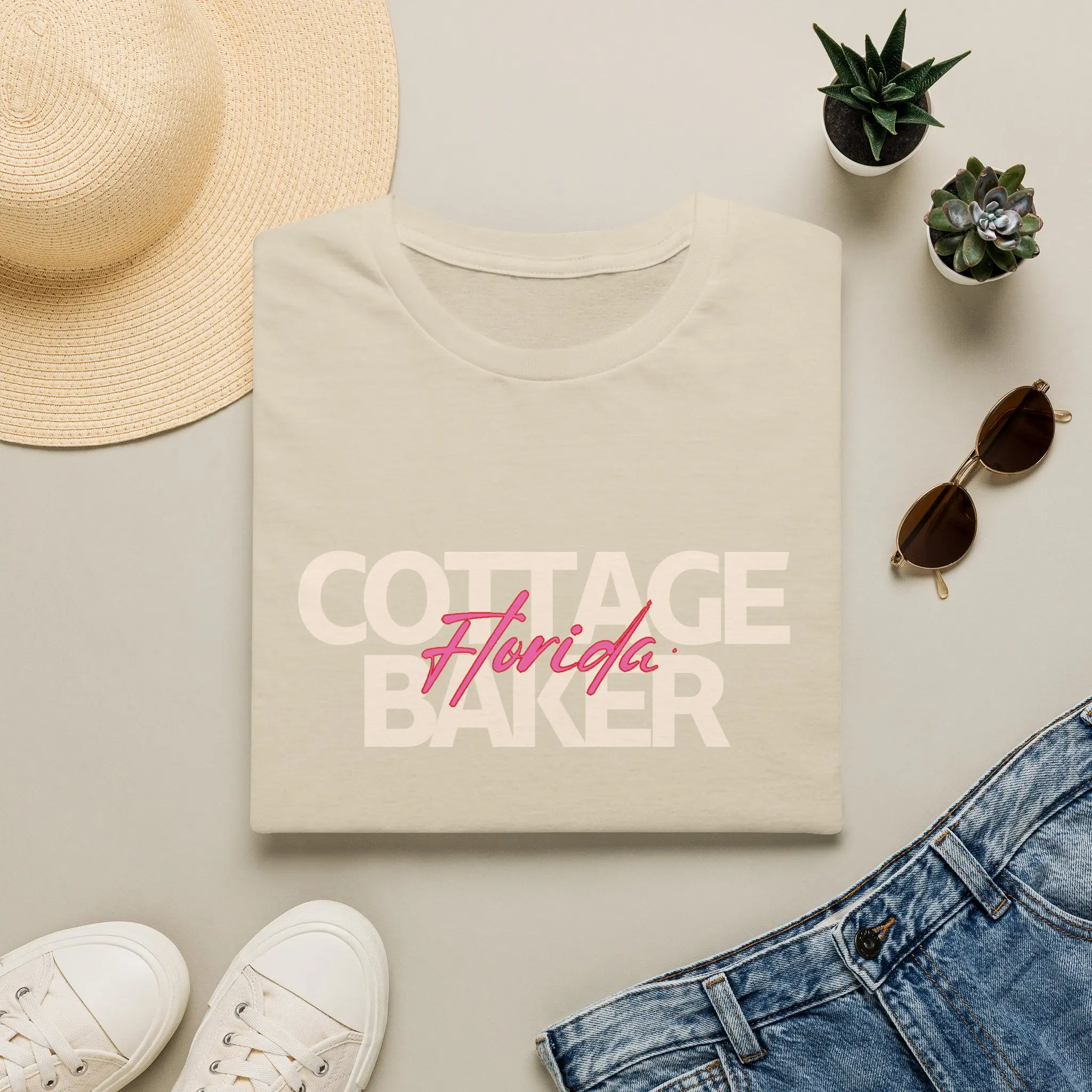 Florida Cottage Baker T-Shirt | Baking Tee