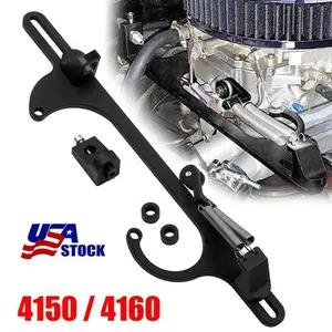 Aluminum Throttle Cable Carb Bracket For Holley 4150 4160 Carb 350 400 SBC