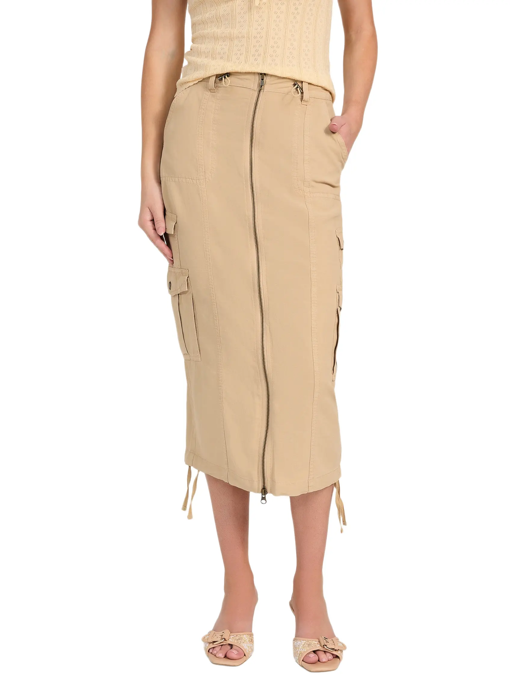 GUESS Female Eco Casey Cargo Skirt