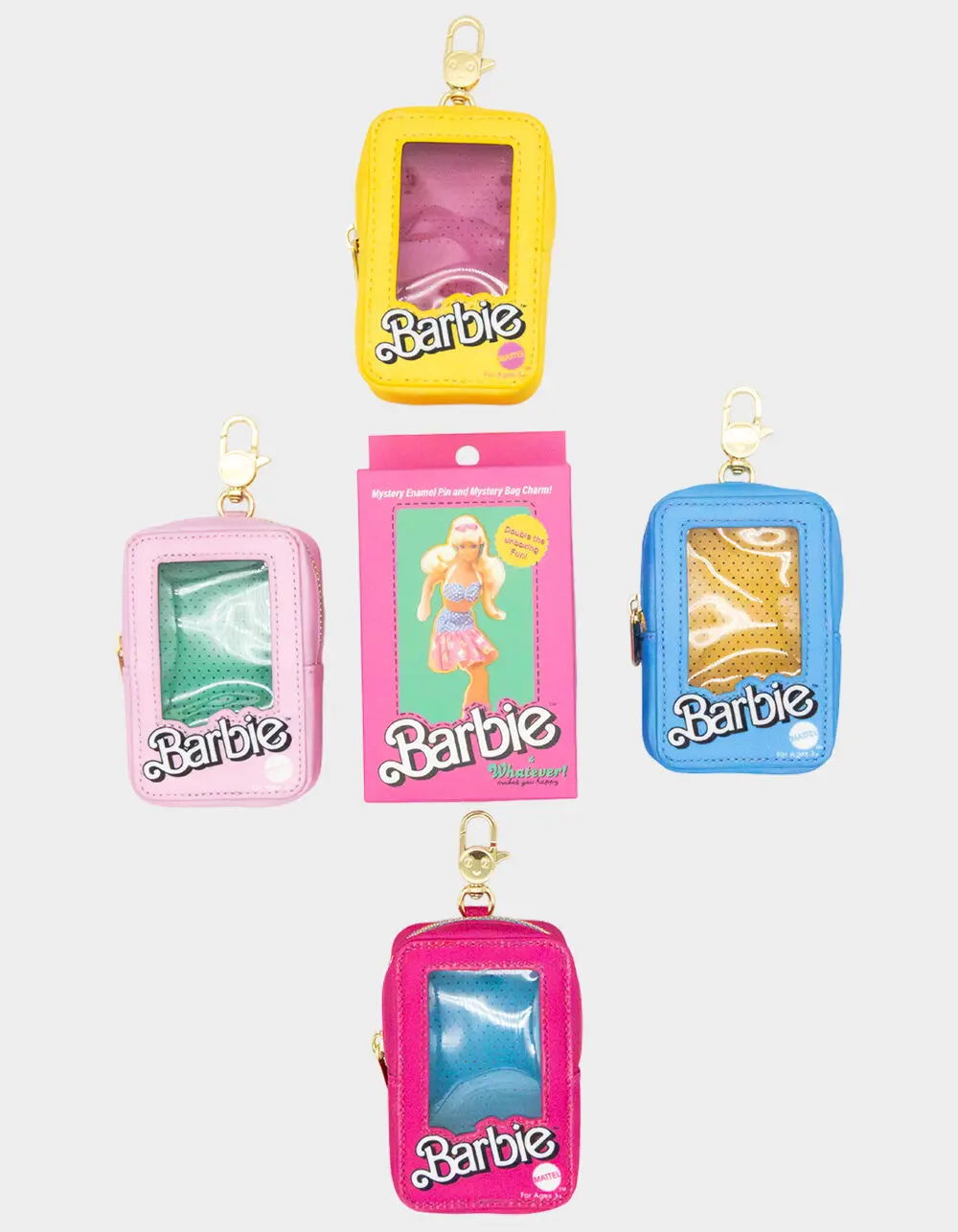 WHATEVER CO BARBIE  Womens California Dreamin' Mini Ita Bag Charm Blind Box, Multi-Colored