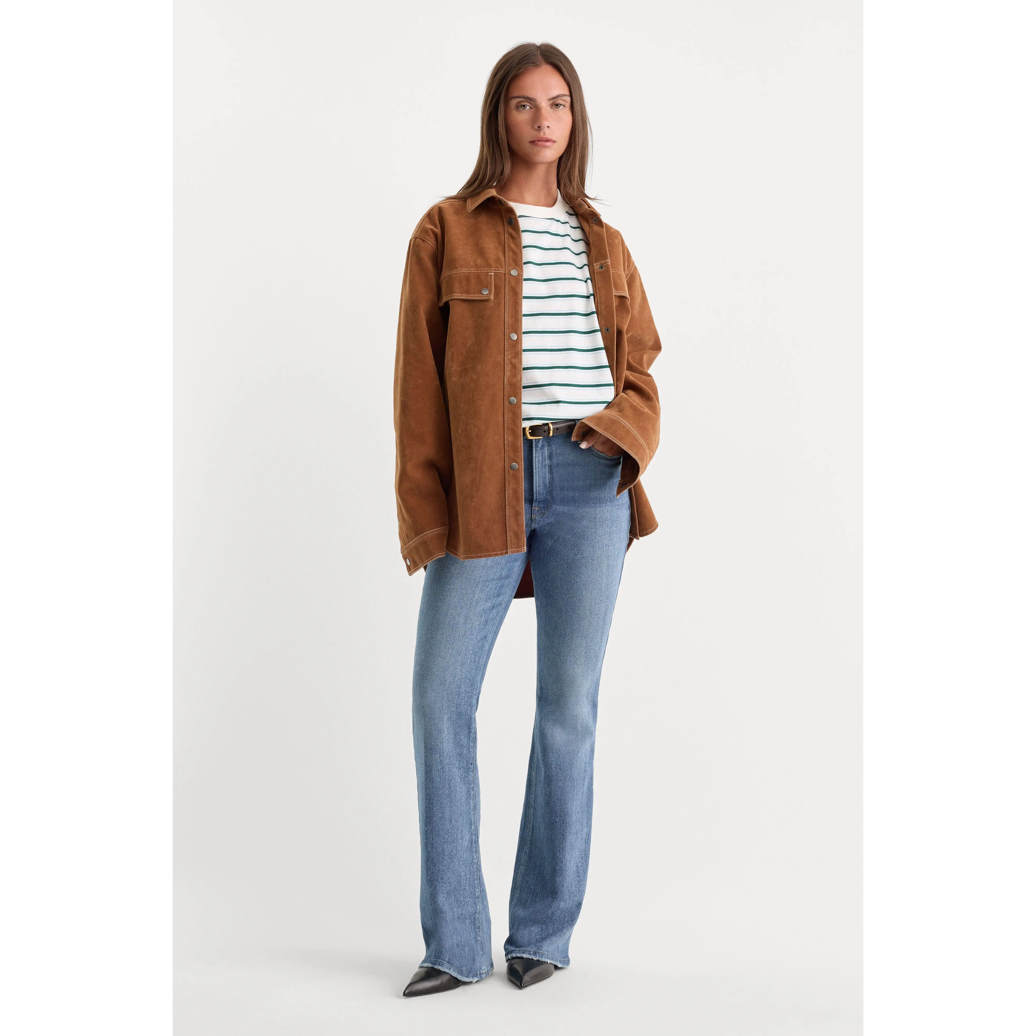 SOFT TECH GOOD CLASSIC BOOTCUT JEANS | INDIGO627