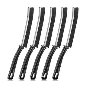 Multi-5 Pcs Crevice Cleaning Brush Hard Bristle Gap Brush Multifunctional for Bathroom Household Kitchen,Home , House ,Brush Hard Bristle Gap Brush,Multifunctional for Bathroom Household Kitchen Tiles Window Crevice Cleaning Tool, Handle
